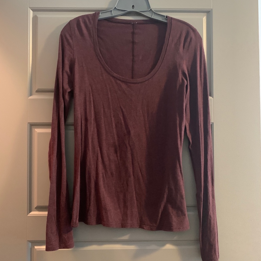 Lululemon Long Sleeve Purple Top